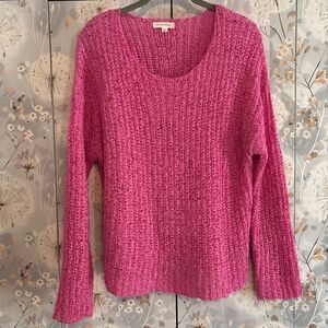 Blu Pepper Scoop Neck Knit Sweater